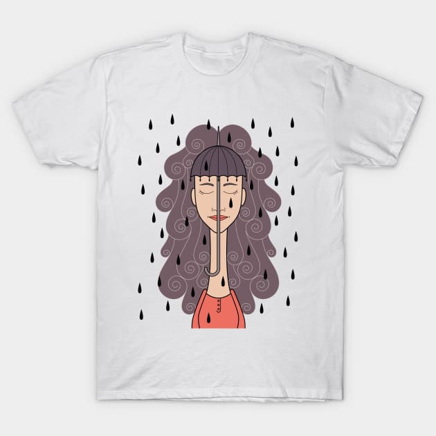 You look like rain T-Shirt by freshinkstain